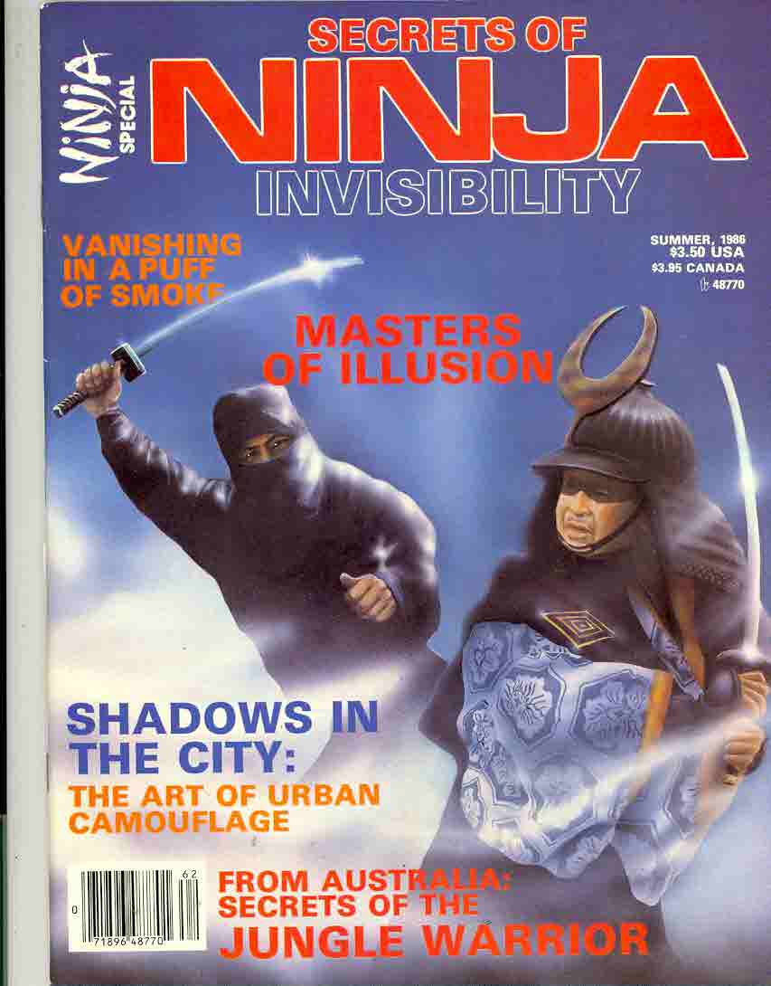 Summer 1986 Secrets of Ninja Invisibility
